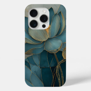 Coque Case-Mate iPhone Art géométrique en ligne de fleur de lotus sarcell
