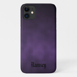 Case-Mate iPhone Case Art gothique violet et noir personnalisé