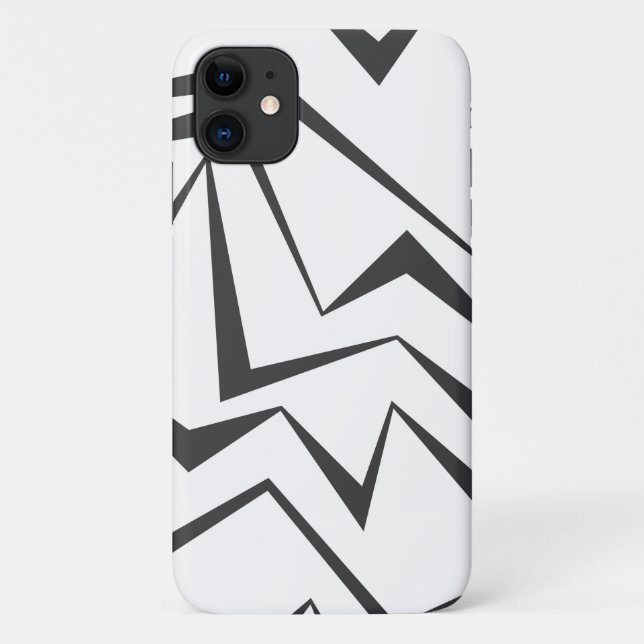 Coques Case-Mate iPhone Art graphique abstrait moderne, dynamique, simple  (Dos)