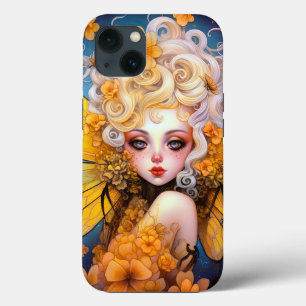 Case-Mate iPhone Case Art Imaginaire Fée Jaune Cute