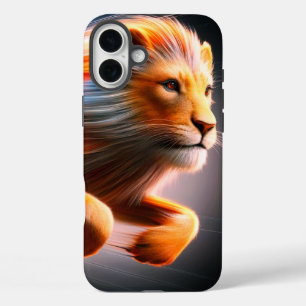 Coque Pour iPhone 16 Plus Art Lion