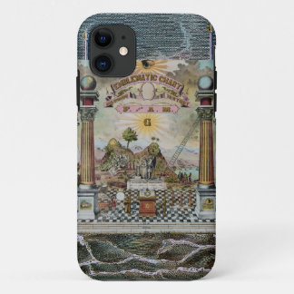 Coque iPhone 11 Art maçonnique