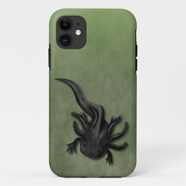 Coques Case-Mate iPhone Art Melanoïde Axolotl (Dos)