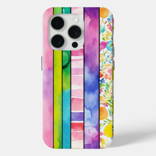 Coque Case-Mate iPhone Art Moderne Coloré Enfants Vibrant Aquarelle