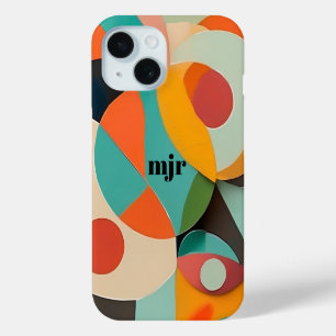 Coque Case-Mate iPhone Art moderne du milieu du XXe siècle, diverses coul