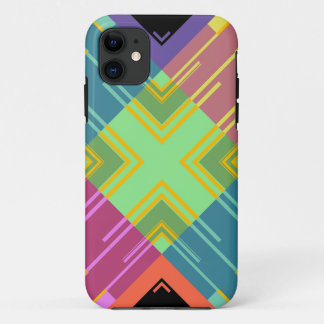 Coques Pour iPhone Art moderne et coloré rétro