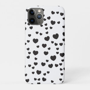 Case-Mate iPhone Case Art Motif Black & White Heart