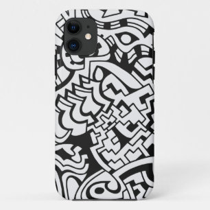 Case-Mate iPhone Case Art noir et blanc de rue de graffiti
