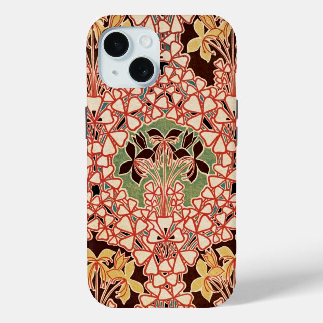 Coques Case-Mate iPhone Art Nouveau Design #6 @ VictoriaShaylee (Verso)
