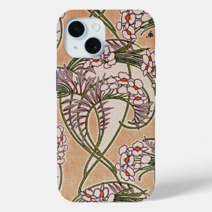 Coque Pour iPhone 15 Art Nouveau Design #8 @ VictoriaShaylee