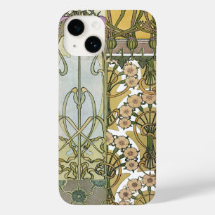 Coque Case-Mate iPhone Art nouveau fleurs alphonse mucha art floral