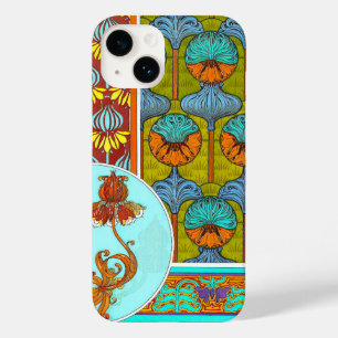 Coque Case-Mate iPhone Art nouveau floral vintage verneuil textile art