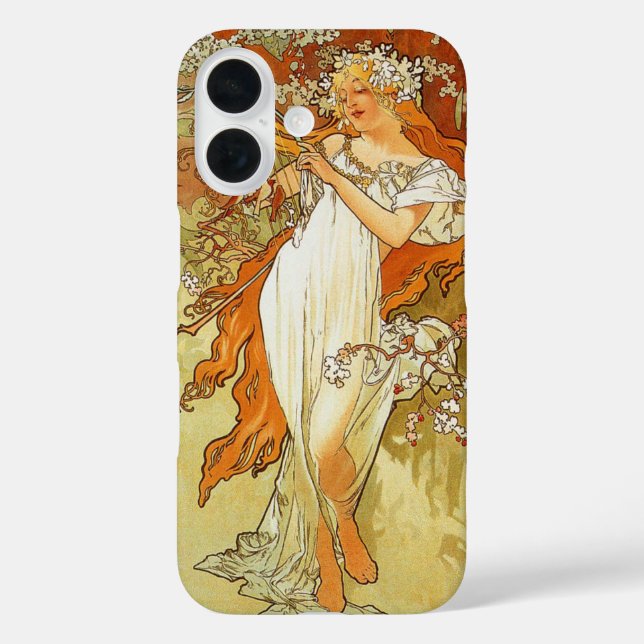 Coques Case-Mate iPhone Art nouveau inspiré au printemps (Verso)