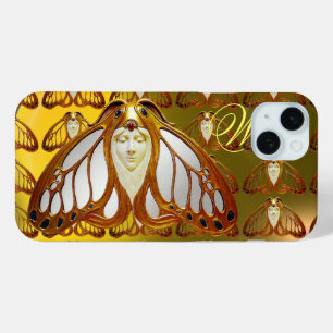 COQUE Case-Mate iPhone ART NOUVEAU MOTH FEMME GEM MONOGRAS