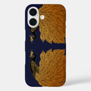 Coque Pour iPhone 16 Art Nouveau Peacock Will Bradley
