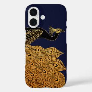 Coque Pour iPhone 16 Art Nouveau Peacock Will Bradley