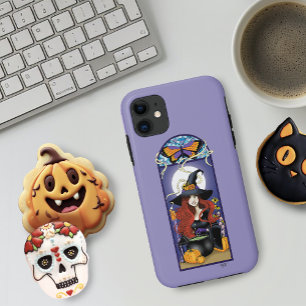 Case-Mate iPhone Case Art Nouveau Sorcière d'Automne Citrouilles Lune Vi