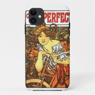 Coques Pour iPhone Art Nouveau Vélo Mucha Art