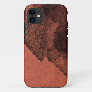 Coque Case-Mate iPhone Art numérique abstrait de pinceau jaune rouge