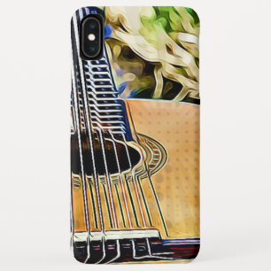 Case-Mate iPhone Case Art numérique de guitare acoustique