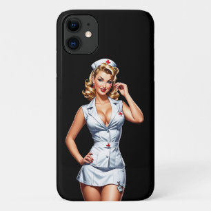 Case-Mate iPhone Case Art numérique vintage de l'infirmière