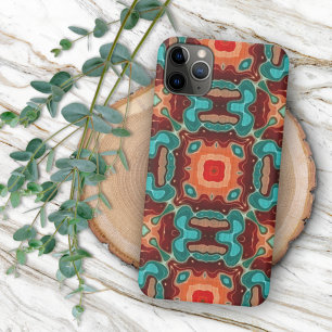 Case-Mate iPhone Case Art Oriental Turquoise Orange Rouge Téalgue Été Hi