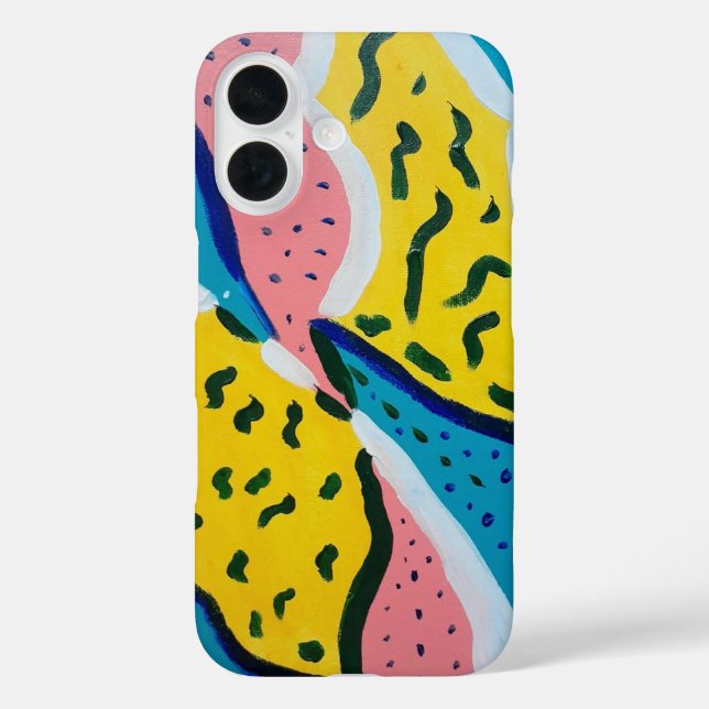 Coques Case-Mate iPhone Art papillon Abstrait (Verso)