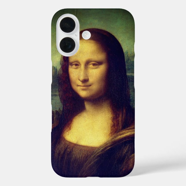 Coques Case-Mate iPhone Art, Peinture, Mona lisa (Verso)