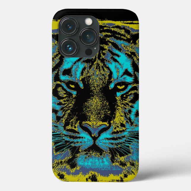 Coques Case-Mate iPhone Art Pop Tigre (Verso)