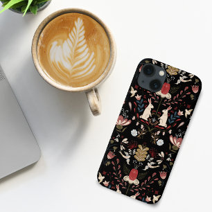 Case-Mate iPhone Case Art populaire lapins botaniques de printemps