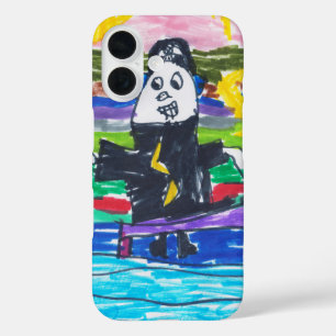 Coque Pour iPhone 16 Art pour enfants garde art ou photo