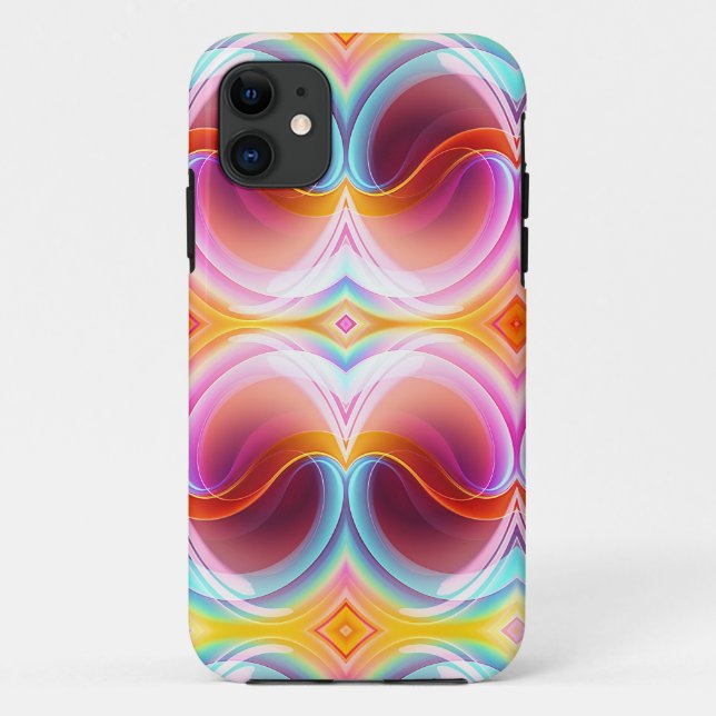 COQUES Case-Mate iPhone ART PSYCHEDELIQUE ABSTRAIT MODERNE ÉLÉGANT (Dos)