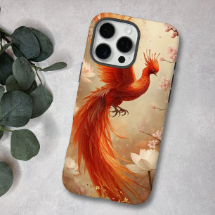 Coque iPhone 16 Pro Max Art Radieux Phoenix Cherry Blossom