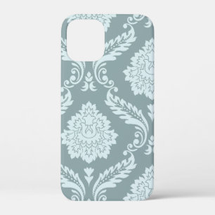 Case-Mate iPhone Case Art Rococo Damassé I Bleu Canard+Turquoise