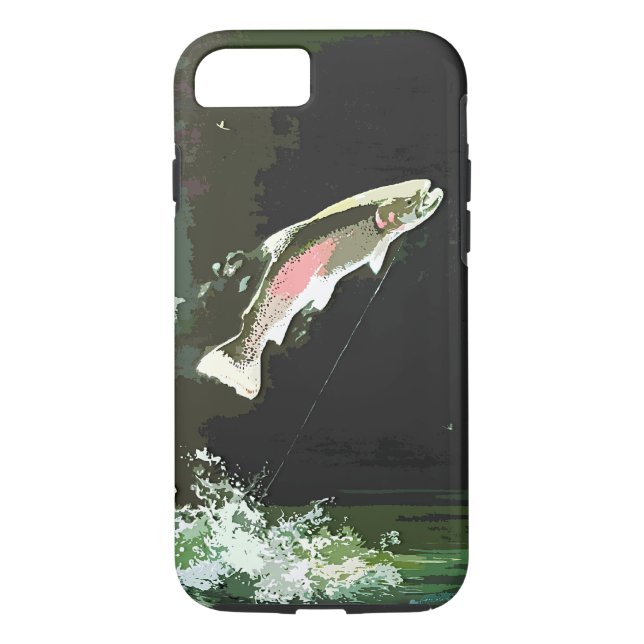 COQUES Case-Mate iPhone ART SAUTANT DE TRUITE (Dos)