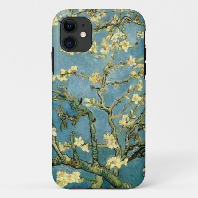 Coques Case-Mate iPhone Art se développant de cru d'arbre d'amande de Van (Dos)