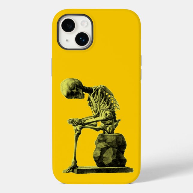 Coques Case-Mate iPhone Art squelettique vintage (Verso)