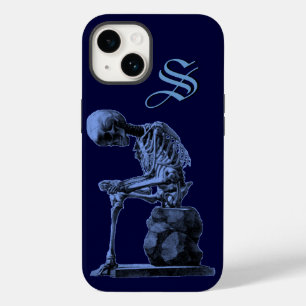Coque Pour iPhone 14 Art squelettique vintage