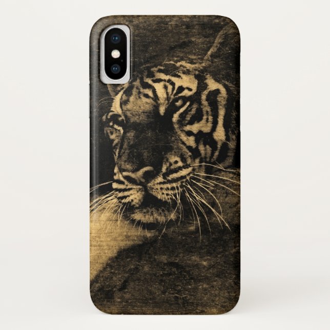 Coques Case-Mate iPhone Art Tiger (Dos)