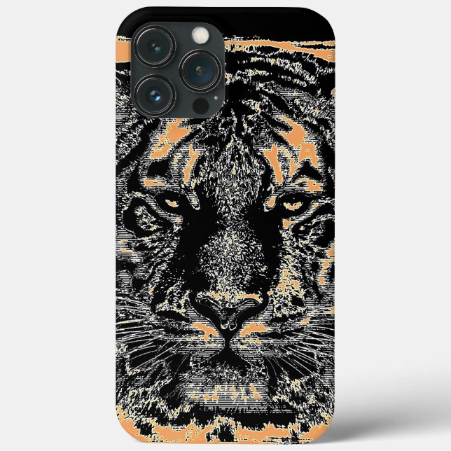 Coques Case-Mate iPhone Art Tiger (Verso)