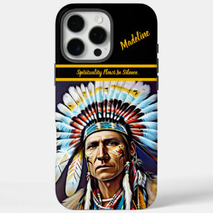 Coque iPhone 16 Pro Max Art tribal : Expression artistique