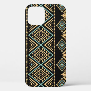 Case-Mate iPhone Case Art tribal, géométrique ethnique, motif coloré.