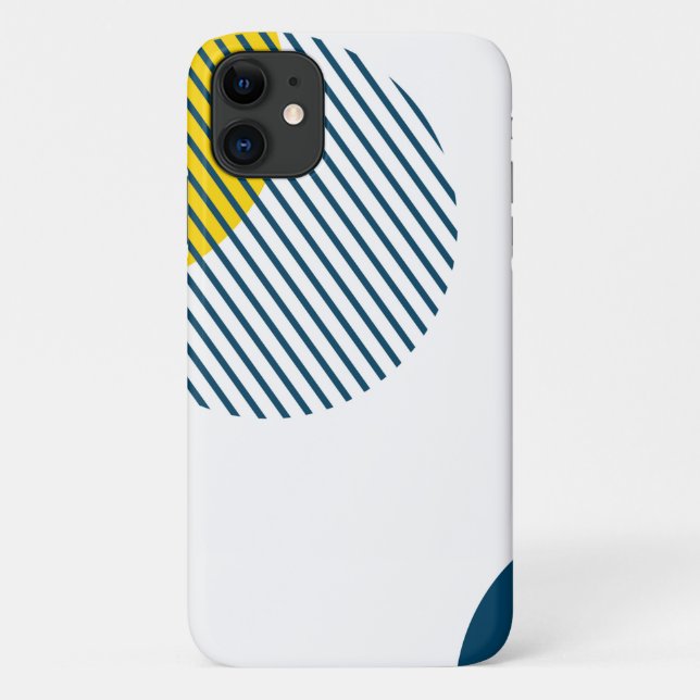 Coques Case-Mate iPhone Art urbain abstrait moderne, simple, minimal et te (Dos)