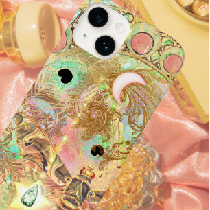 Coque Case-Mate iPhone Art vintage bohème unique hippie pastel whimsica