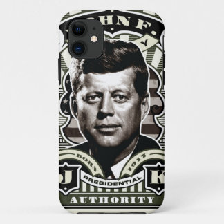 Coque Case-Mate iPhone Art vintage de timbre de John F. Kennedy