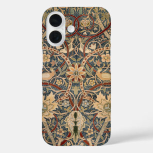 Coque Pour iPhone 16 Art Vintage d'Oiseau de William Morris Bullerswood