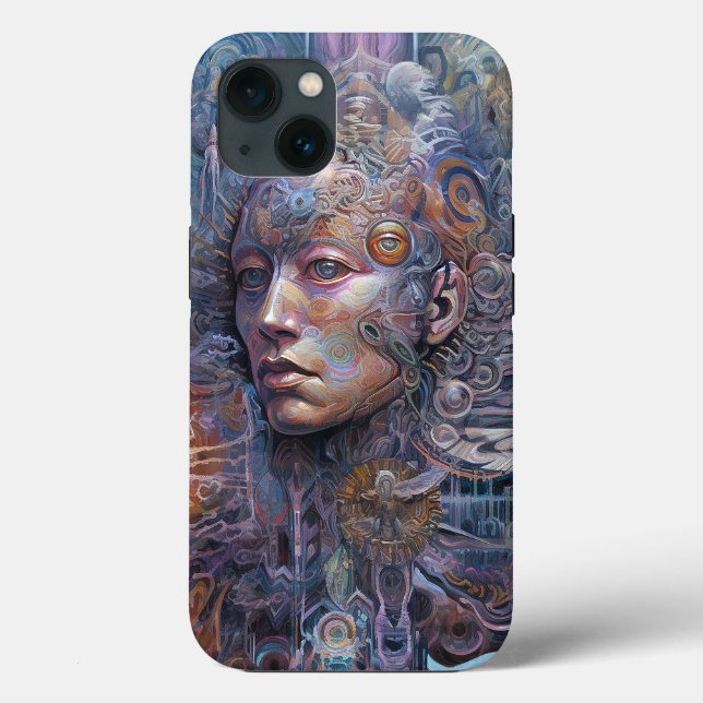 Coques Case-Mate iPhone Art Visionnaire Surreal Man (Verso)