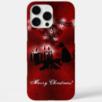 Artdeco de Noël avec chat noir