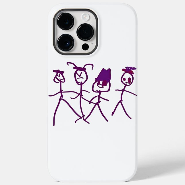 Coques Case-Mate iPhone Arte infantil exclusiva (Verso)