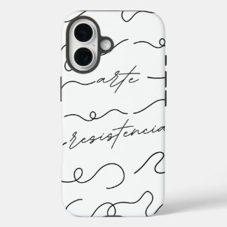 Coque Pour iPhone 16 Arte, Resistencia